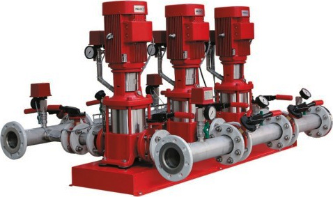 Установка пожаротушения Grundfos Hydro MX 2/1