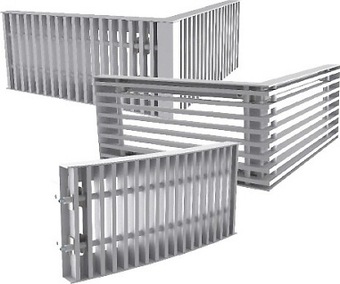 Вентиляционная решетка Systemair NOVA-Z